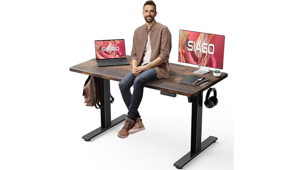 adjustable electric standing desk
