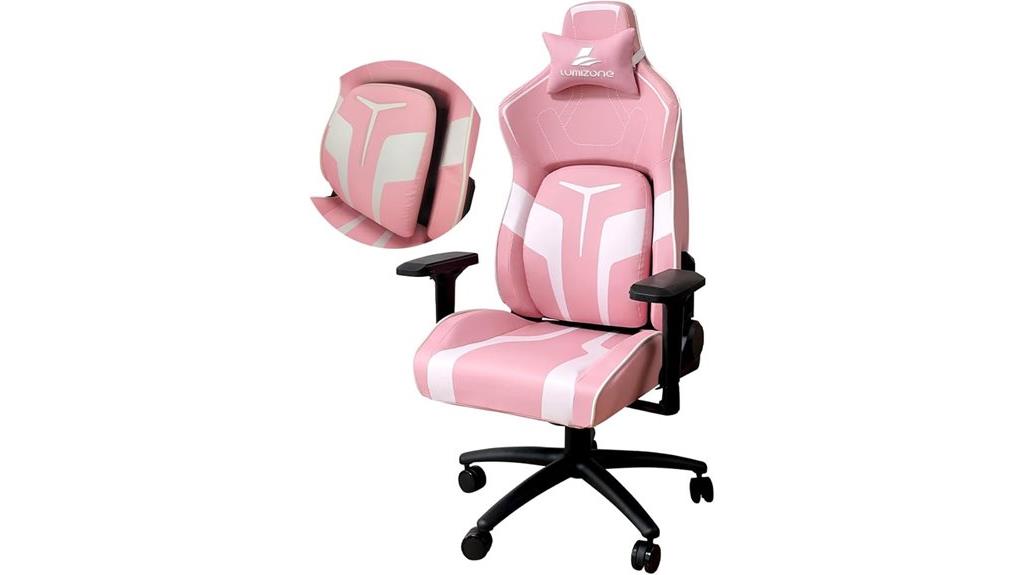 adjustable lumbar support chair