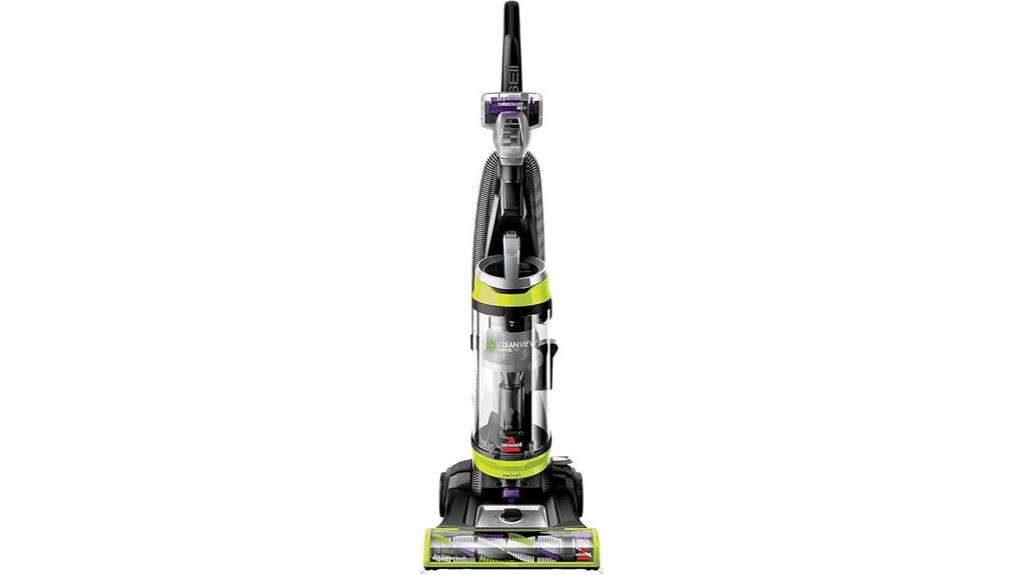 bagless swivel upright vacuum