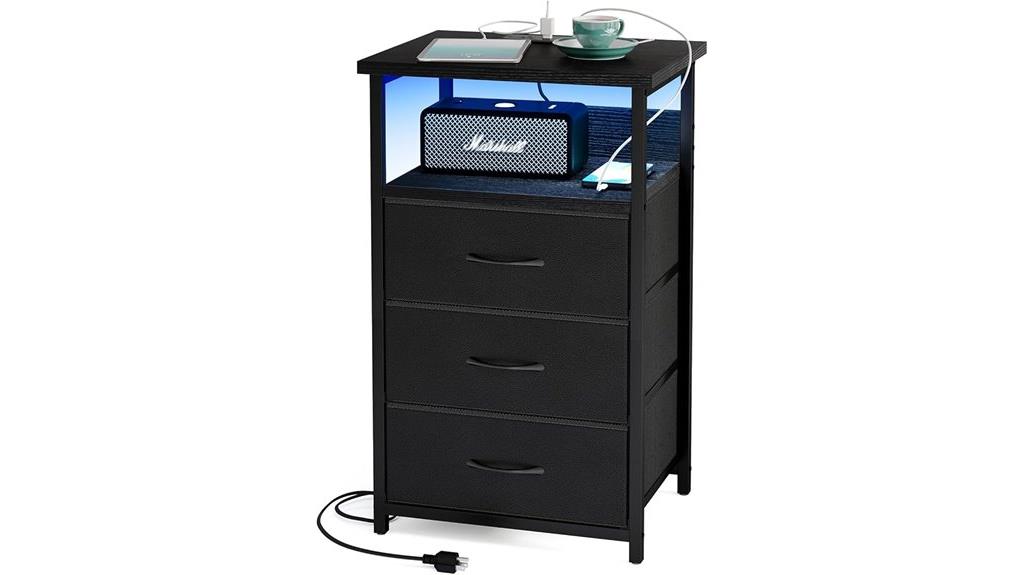 charging night stand furniture