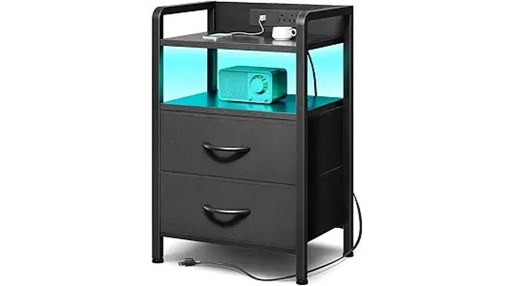 charging night stand table