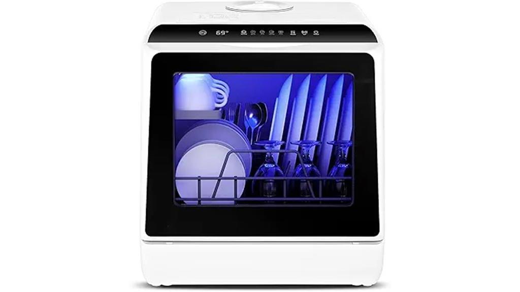 compact dishwasher for mobility
