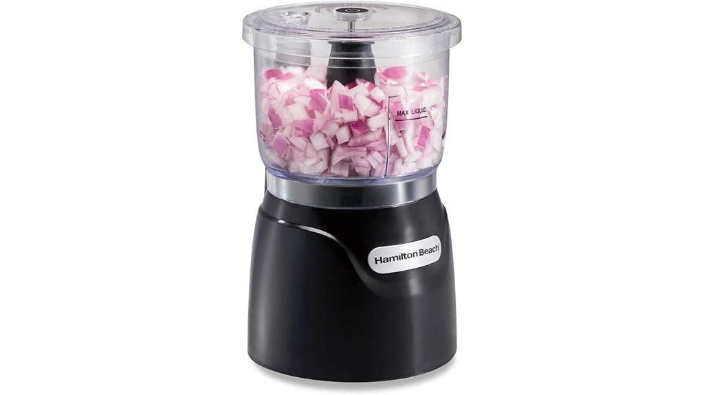 compact electric food processor