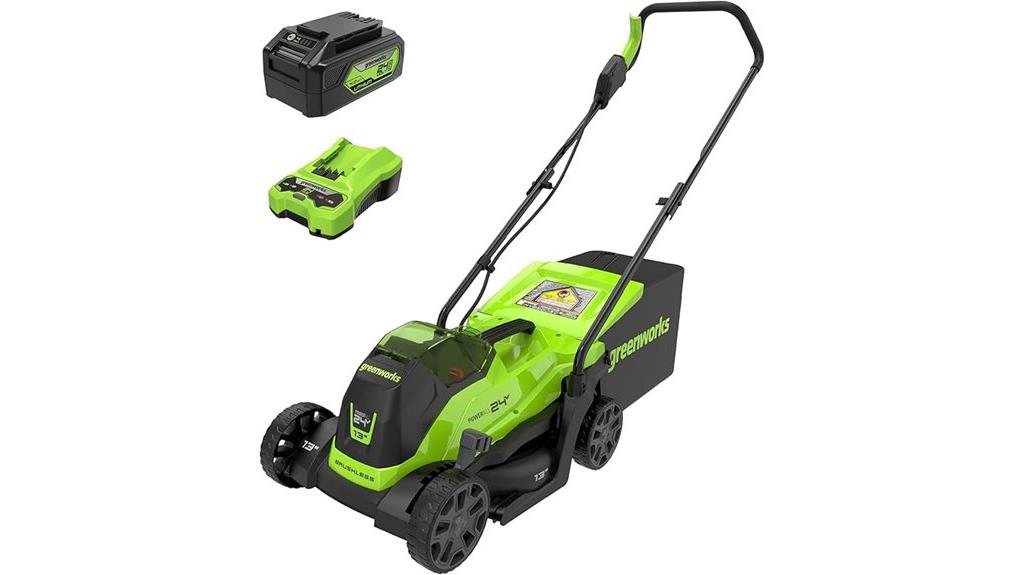 cordless brushless lawn mower