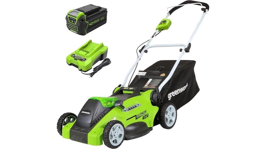 cordless electric lawn mower