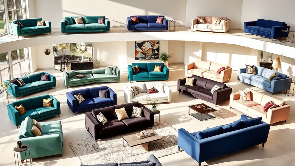 couches for comfort and style