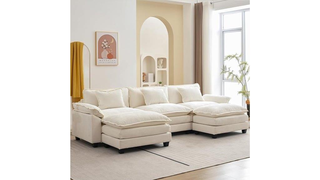 cozy modular sectional sofa