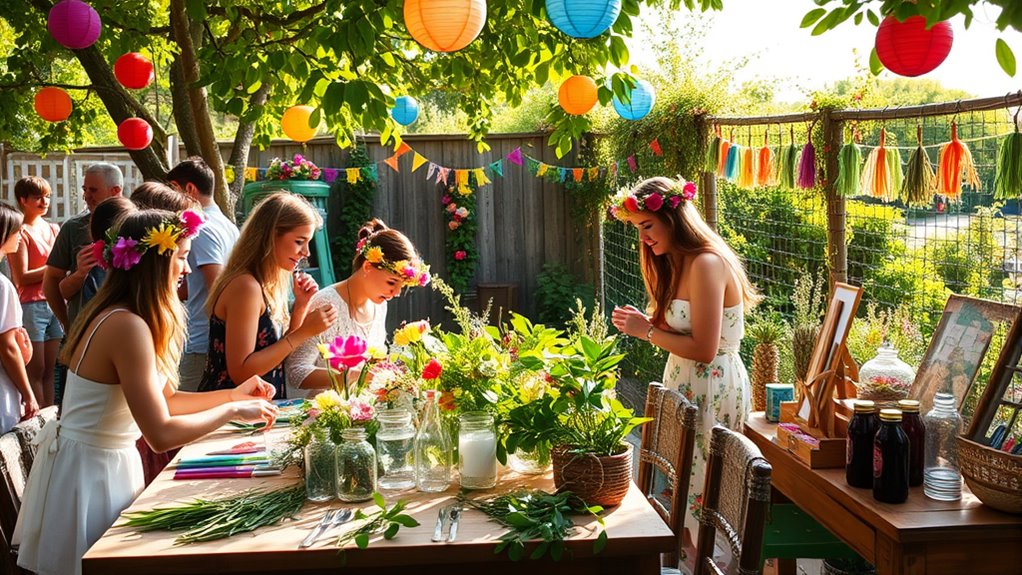 diy activities for guests