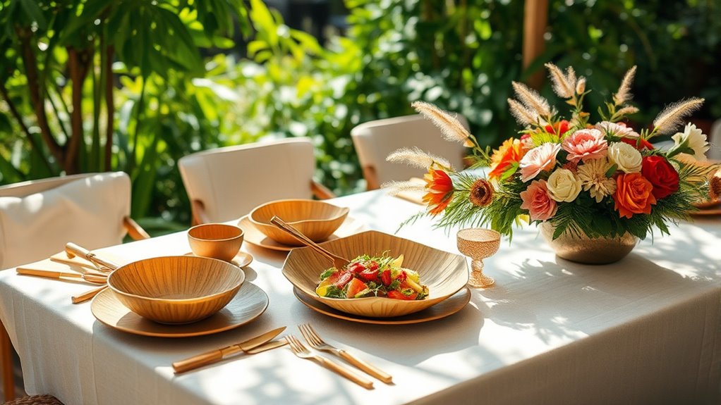 eco friendly disposable tableware