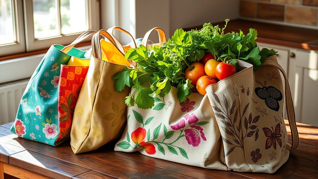 eco friendly grocery shopping bags