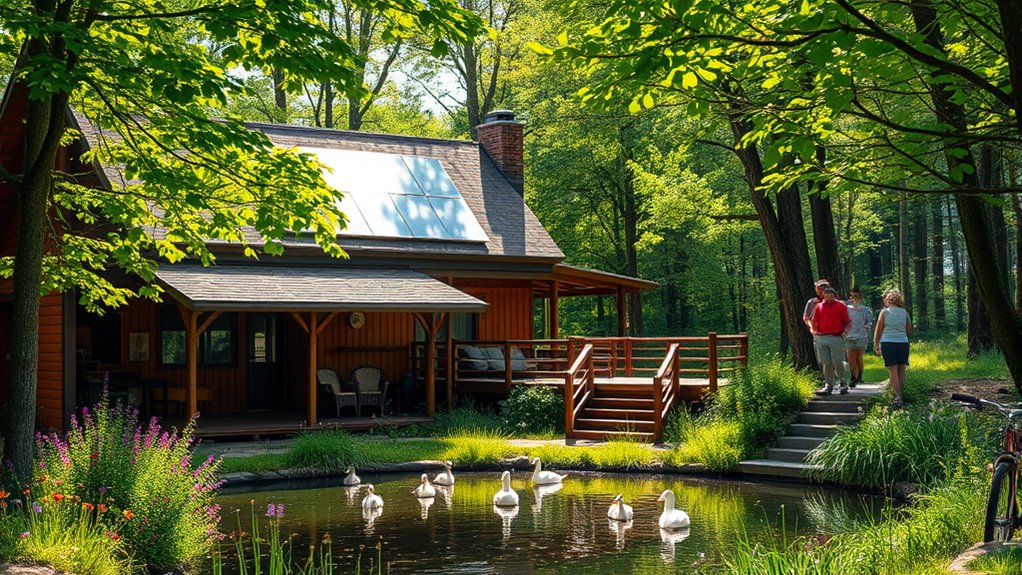 eco friendly lodging options available