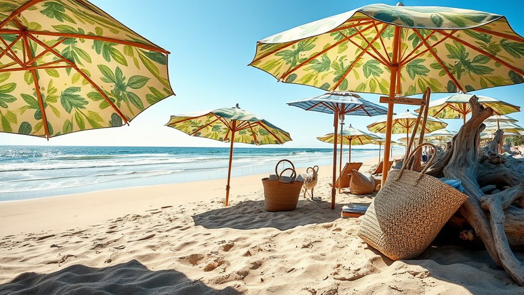 eco friendly sun protection umbrellas