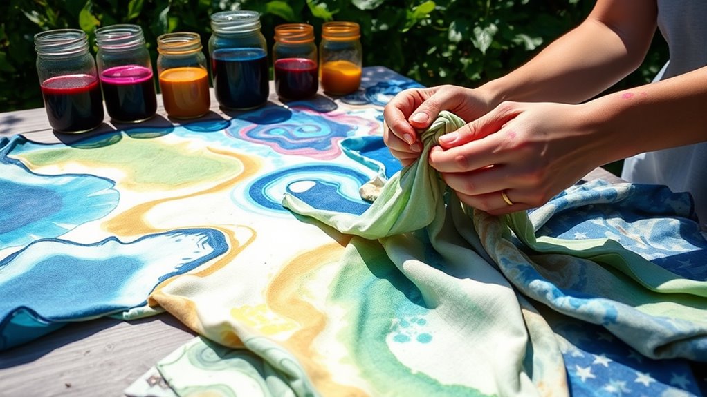 eco friendly tie dye fashion