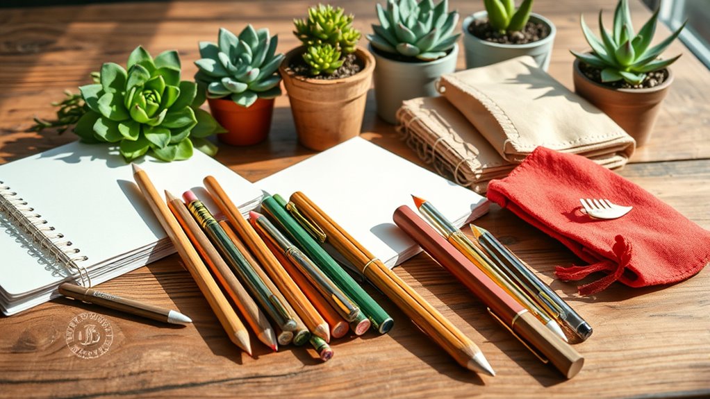 eco friendly writing tools
