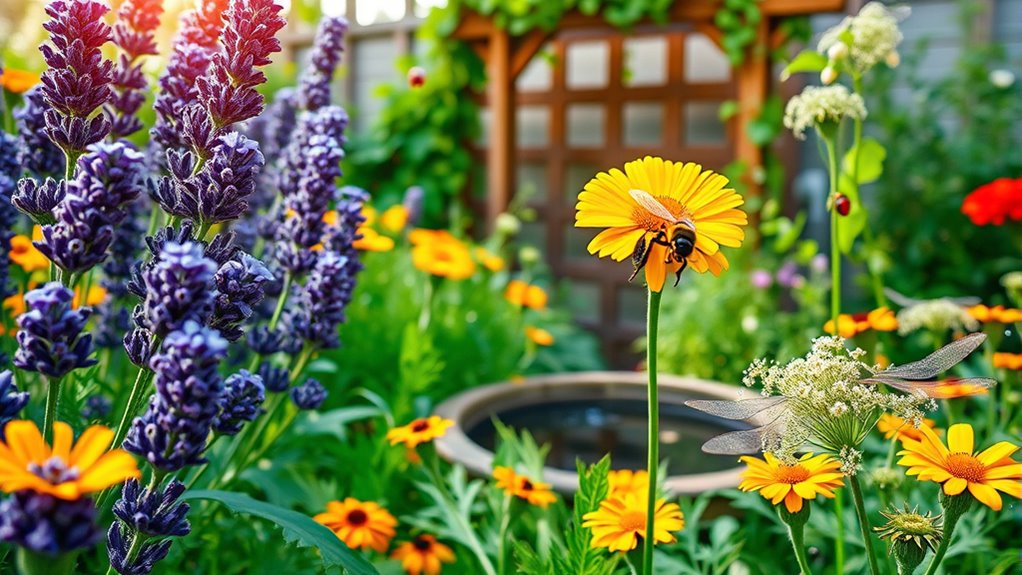 encouraging helpful insect populations