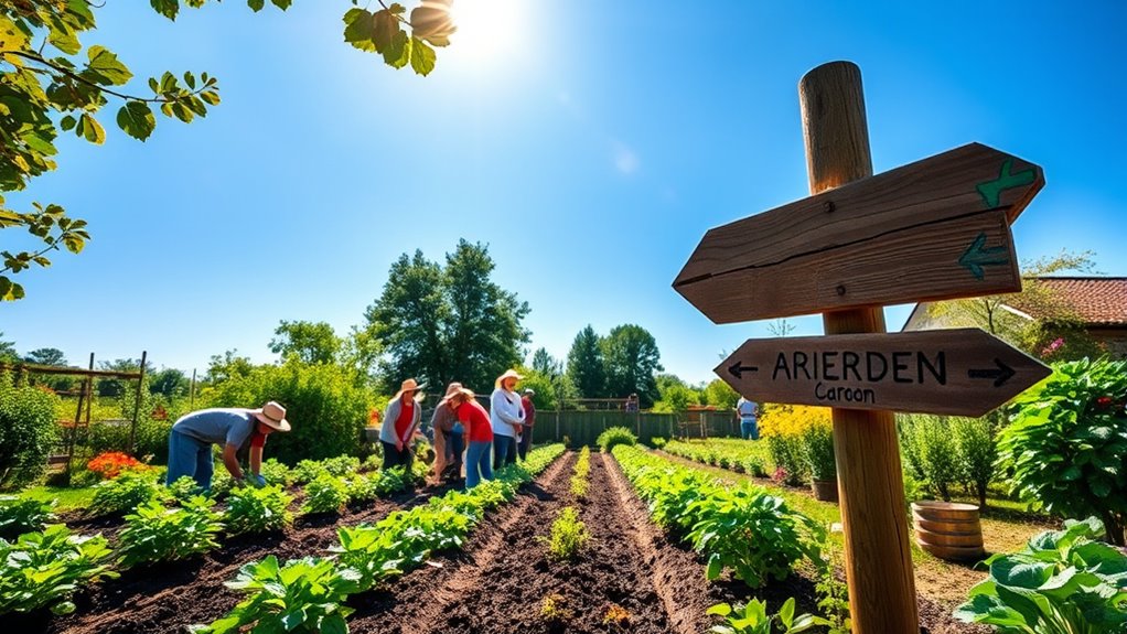 establishing a community garden