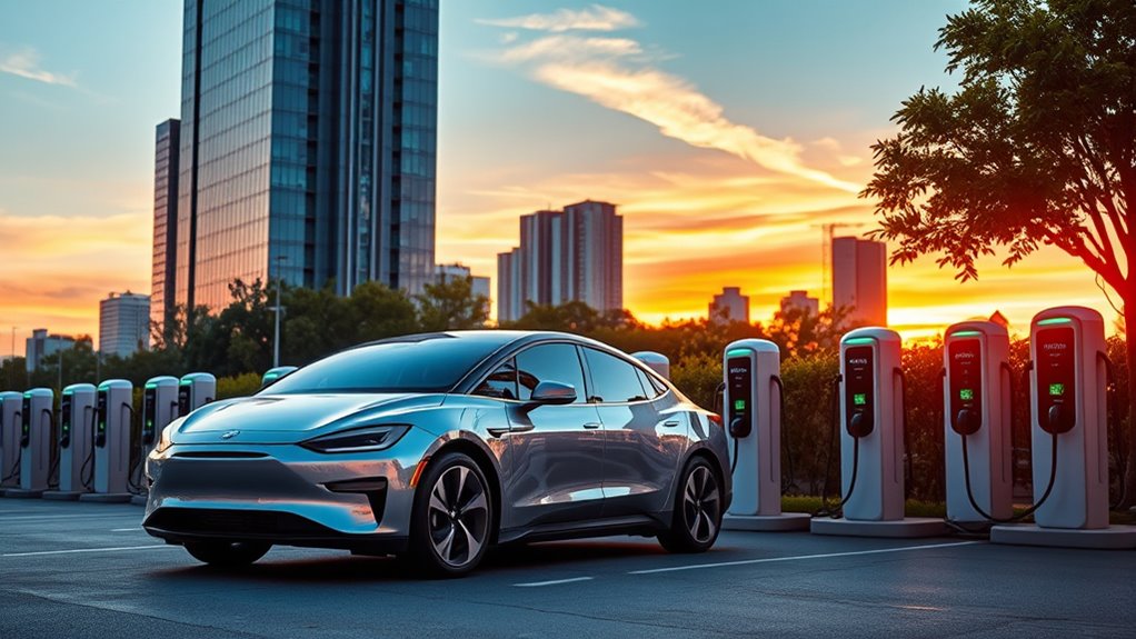 evolving electric vehicle networks