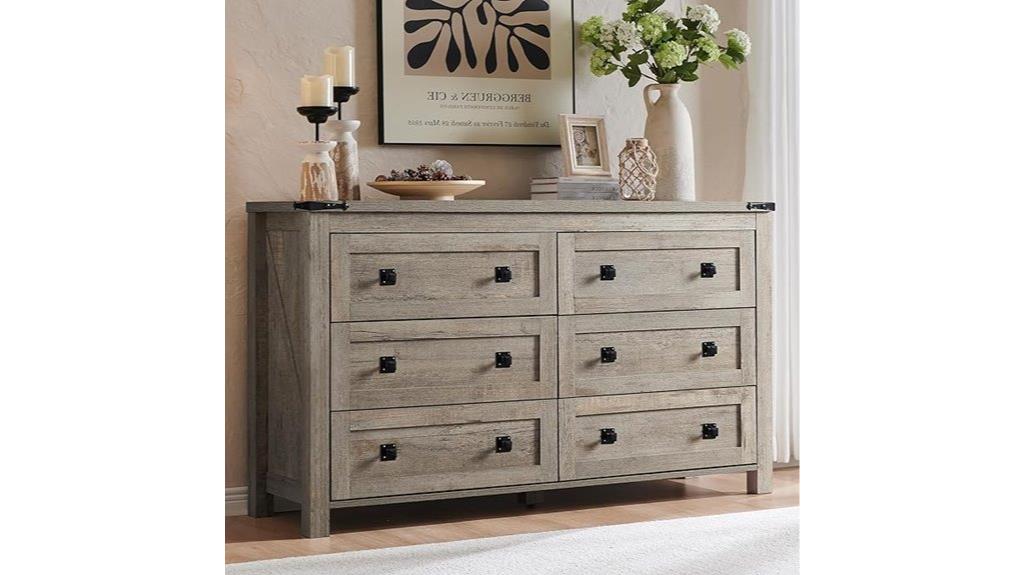 farmhouse dresser with drawers