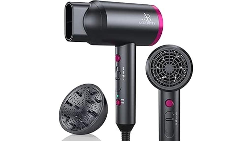 fast drying ionic hair dryer