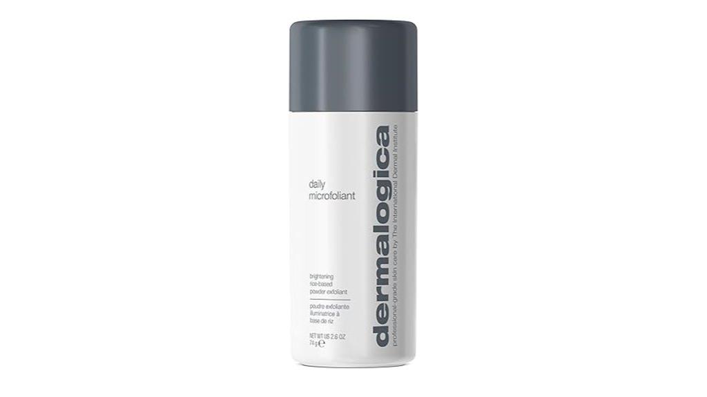 gentle exfoliating facial powder