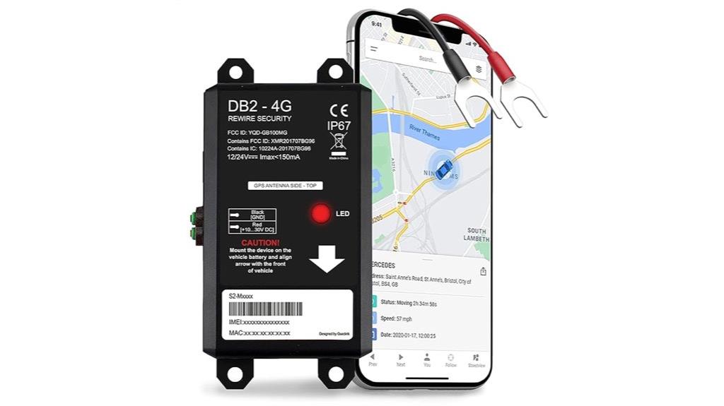hard wired vehicle gps tracker