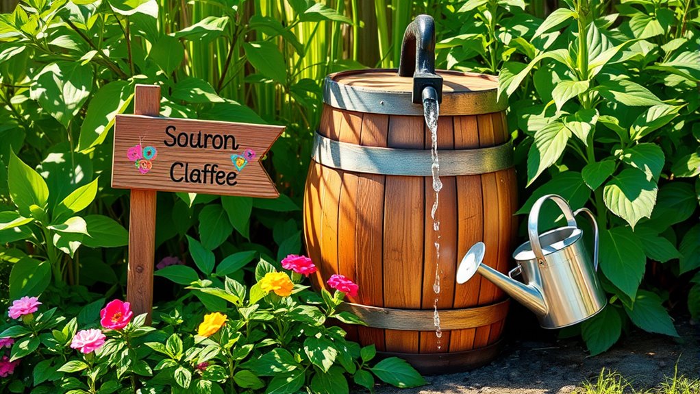 harvest rainwater for gardening
