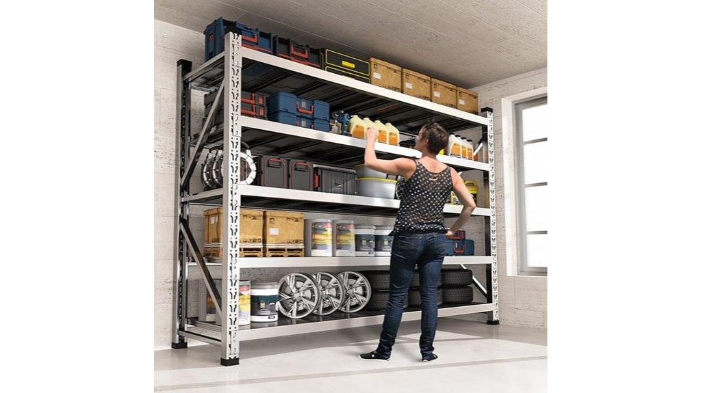 heavy duty garage shelving