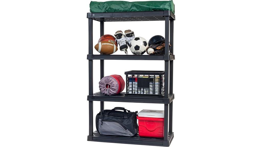 heavy duty plastic shelves