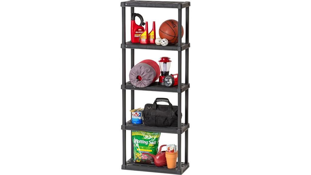 heavy duty plastic shelves