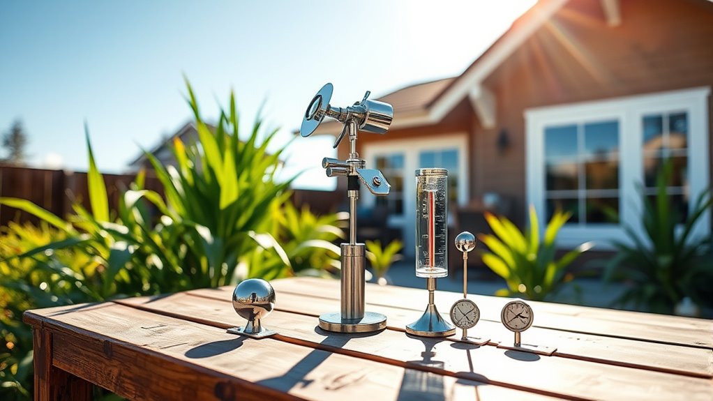 home weather station setup