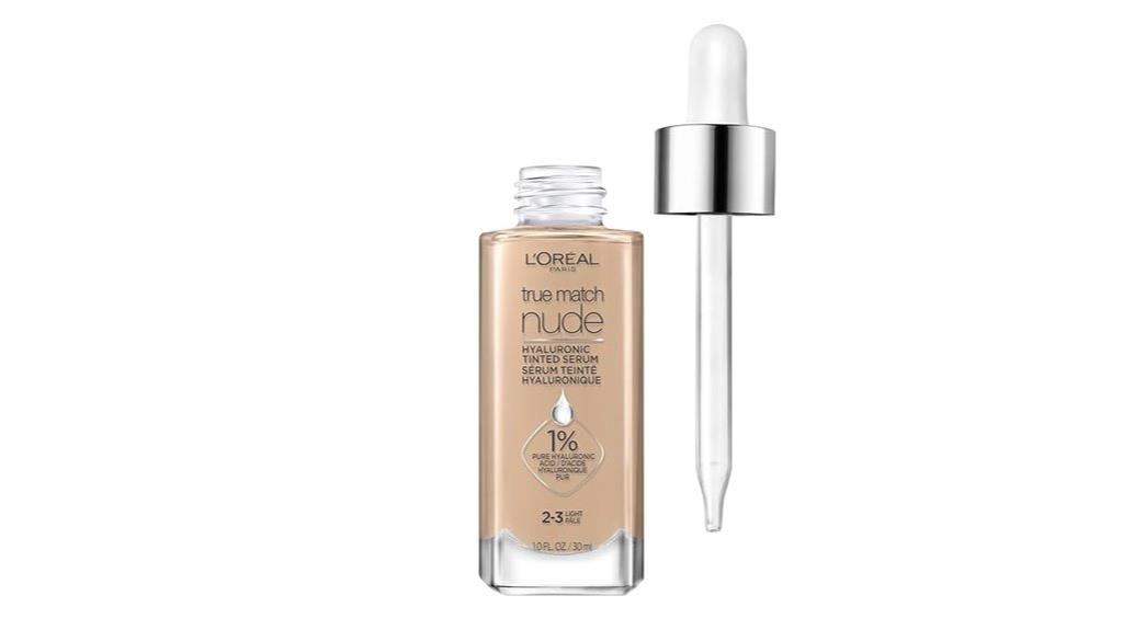 hyaluronic tinted serum foundation