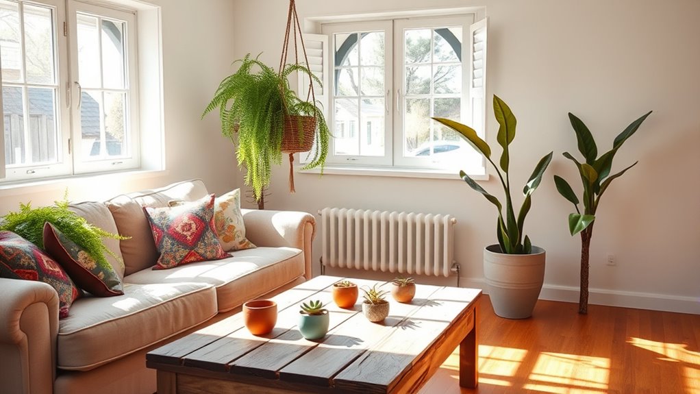 indoor plants enhance wellness