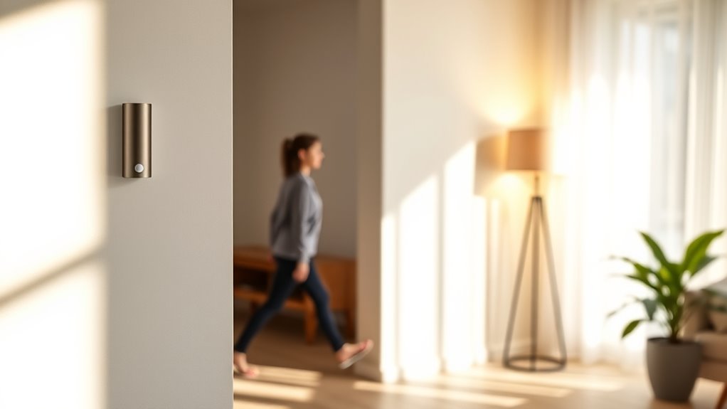 install lighting motion sensors