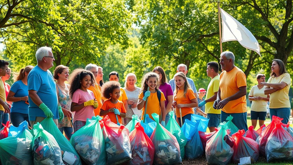 join local clean up efforts