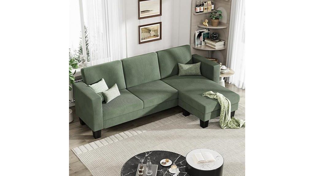l shaped convertible sectional sofa