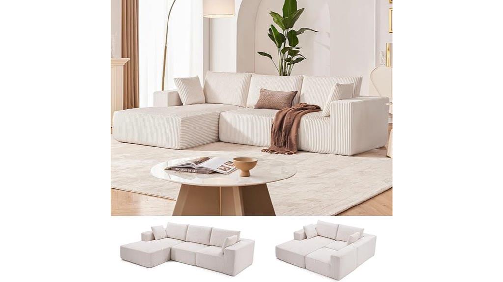 large cloud sectional sofa