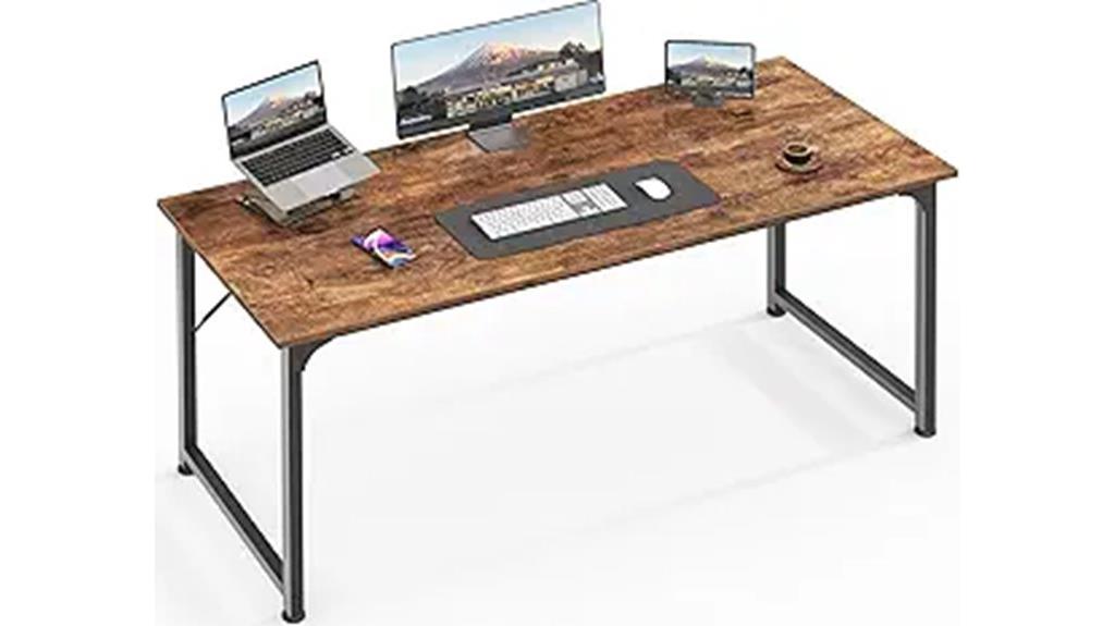 modern simple office desk