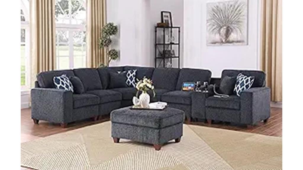 modular sectional sofa set