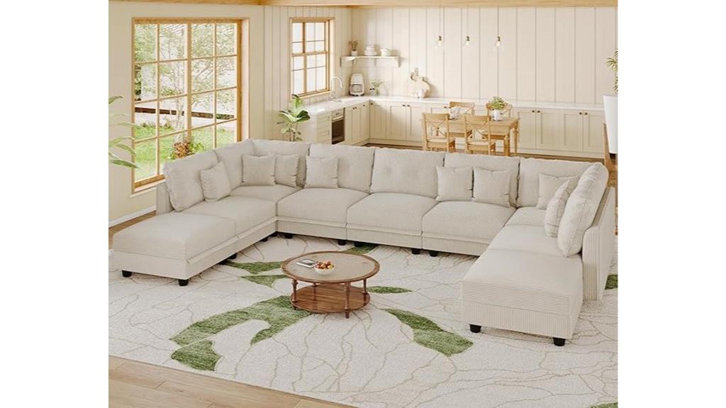 modular sofa with storage