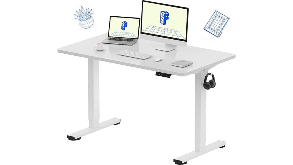 one piece standing desk