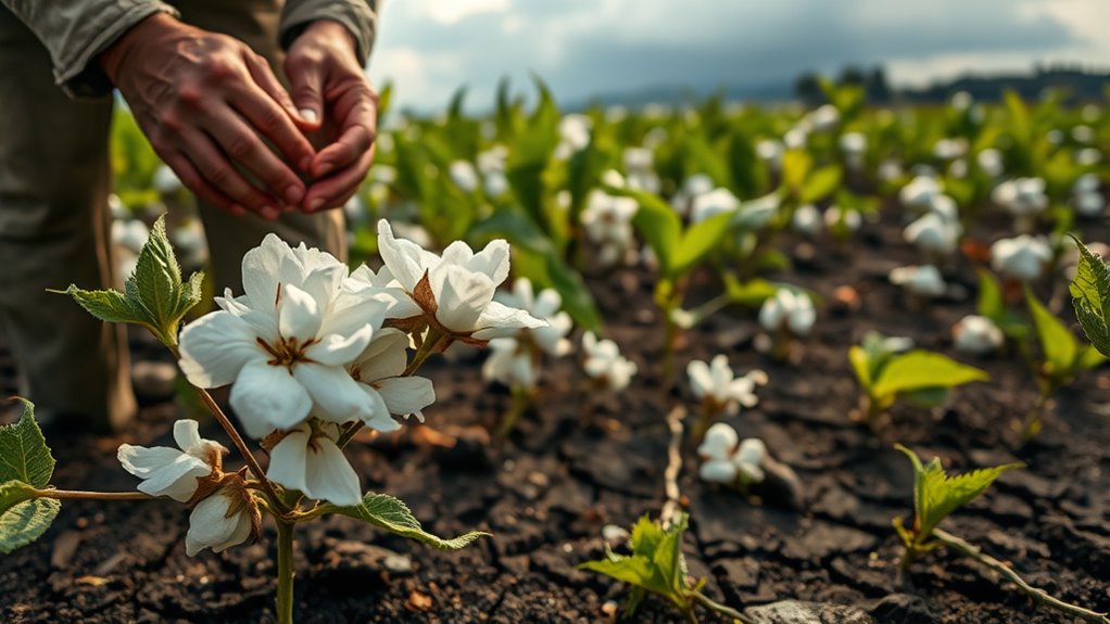 organic cotton production hurdles