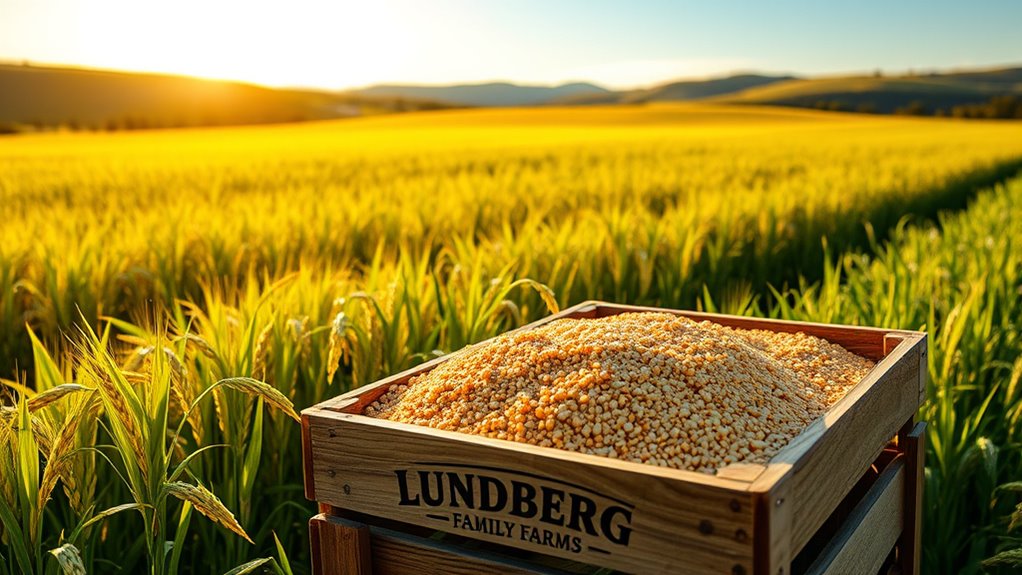 organic rice and quinoa