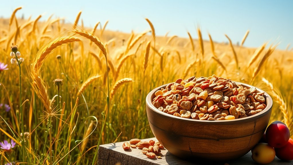organic snacks and cereals