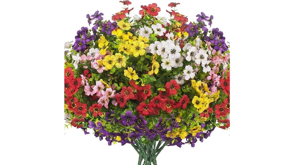 outdoor artificial flower bundles
