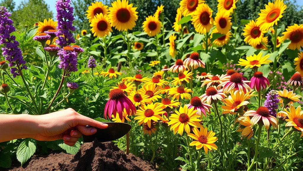 perennials enhance garden sustainability