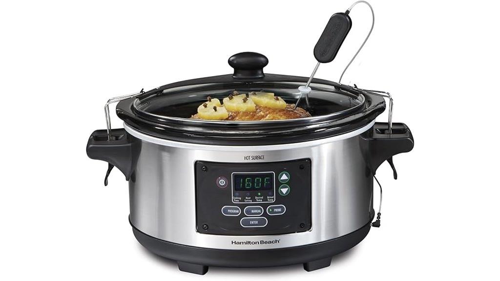 portable slow cooker programmable
