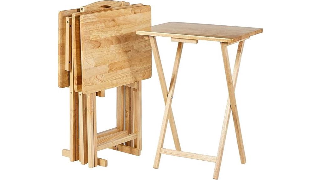 portable tv dinner trays