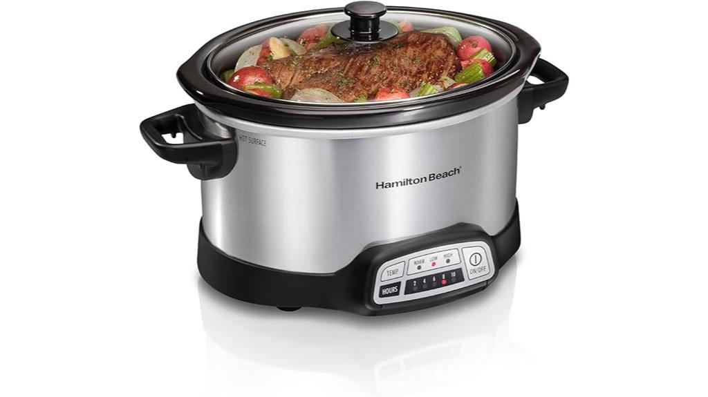 programmable 4 quart slow cooker