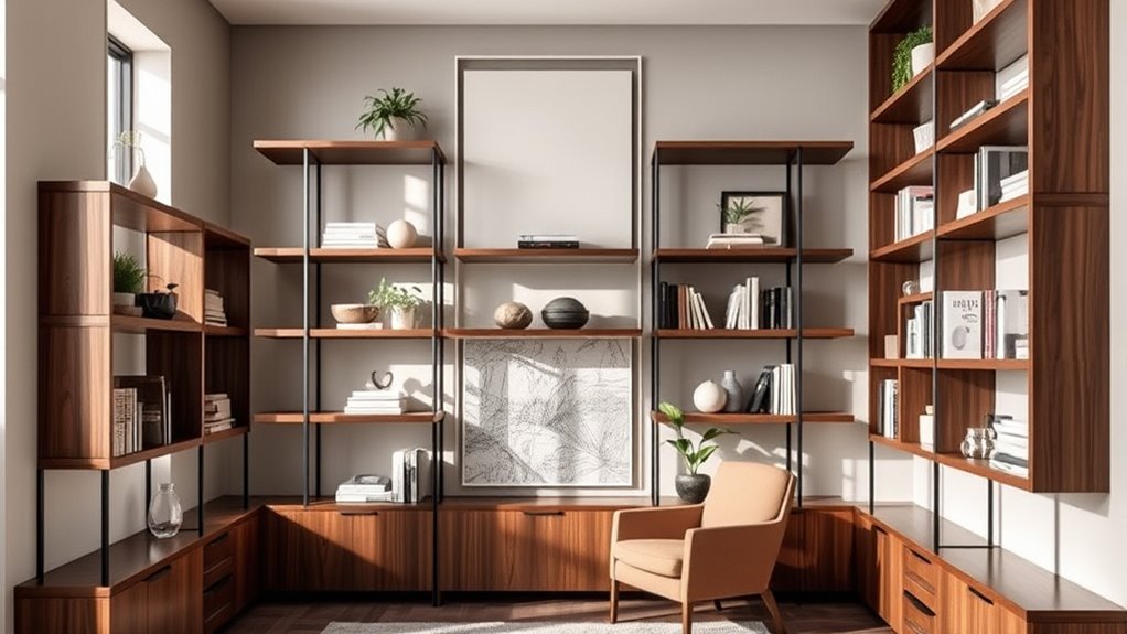 selecting ideal shelving units