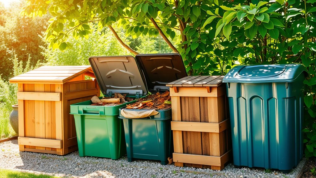 selecting suitable compost bin